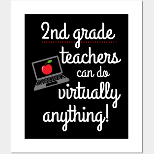 Second Grade Teachers Can Do Virtually Anything Posters and Art